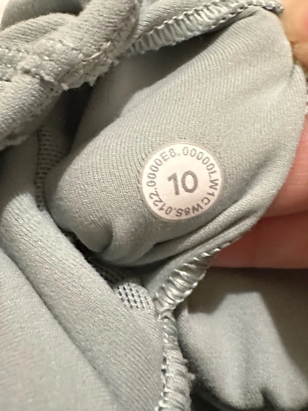 Lululemon Align Tank Top Silver Blue SZ 10